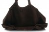 Bőr táska shopper bag Vittoria Gotti csokoládé V205454